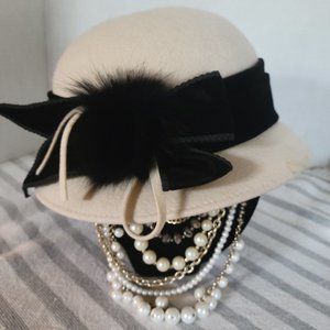 Galliano Sorbatti Wool Hat Made in Italy